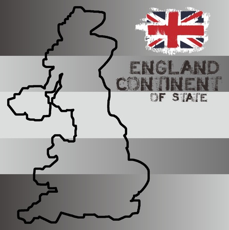 graphic englandのイラスト素材