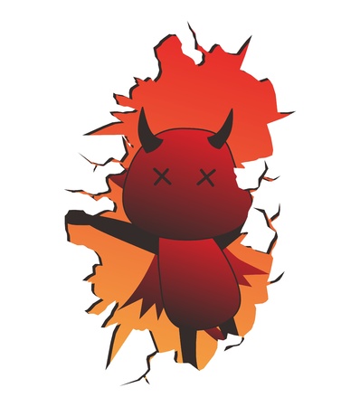 red satanのイラスト素材