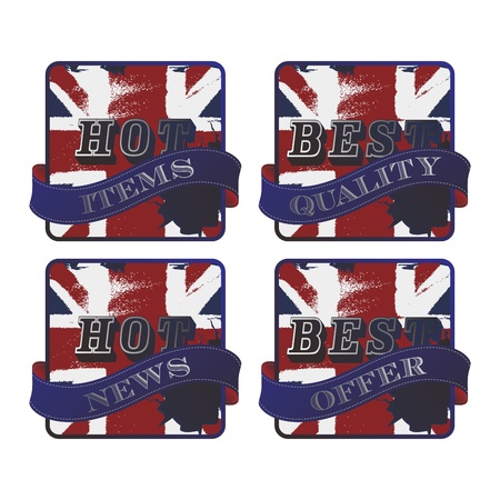 button art best setのイラスト素材