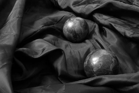 2 globesの写真素材