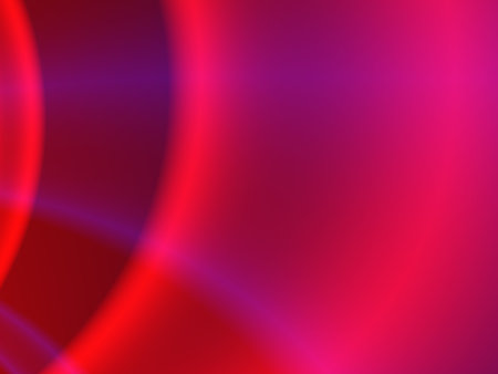 Smooth, red abstract fractal background with curves