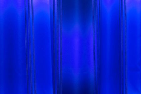 Deep blue fabric background textureの写真素材