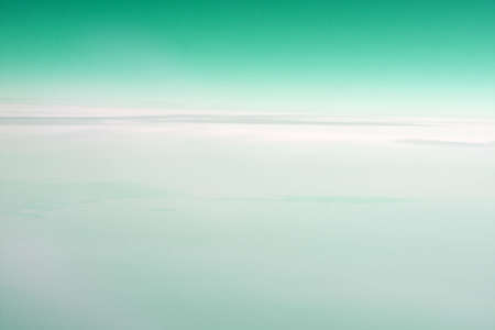 Soft, smooth, bright abstract background in green and whiteの写真素材