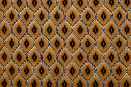 Decorated texture of an old chair