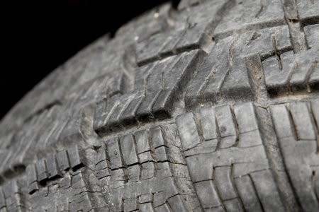 Used tire detail