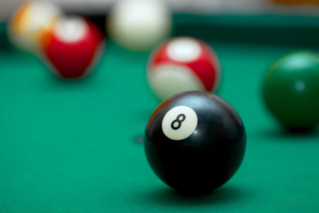 Pool table game situation