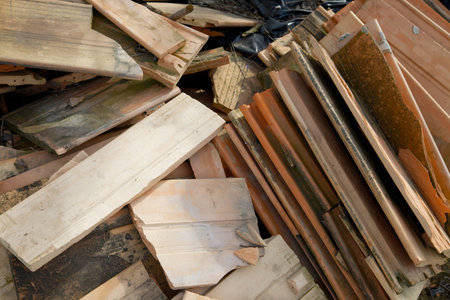 Debrish of a destroyed building