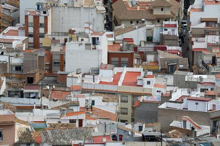 Sagunto, historic town in Spainの写真素材