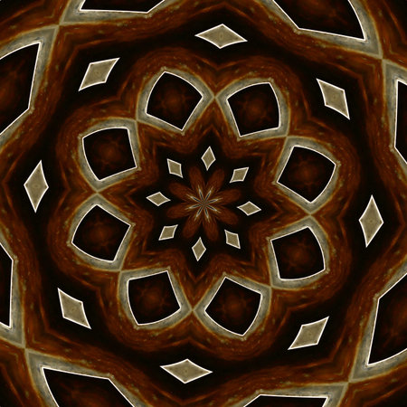 Abstract background with curved shapes