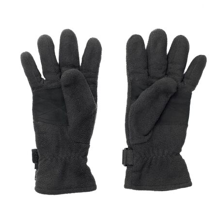 A pair of gloves isolated on whiteの写真素材
