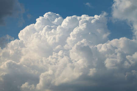 Clouds in the sky before the stormの写真素材