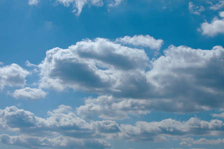 Clouds in the skyの写真素材
