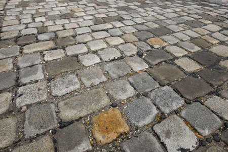 Stone pavement textureの写真素材