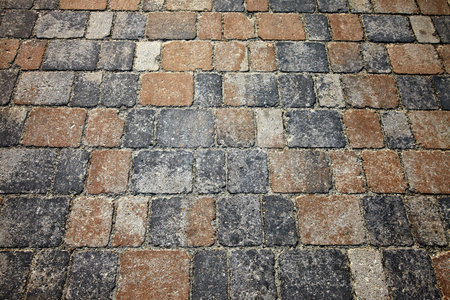 Old stone pavement texture