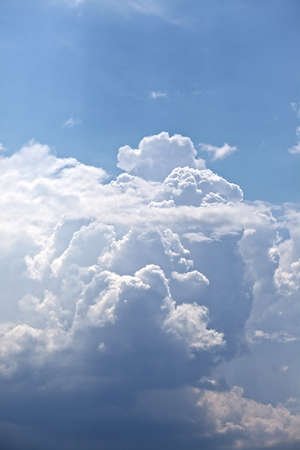 Clouds in the blue skyの写真素材