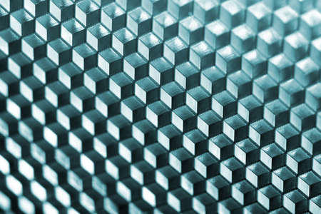Abstract background pattern with cube shapesの写真素材