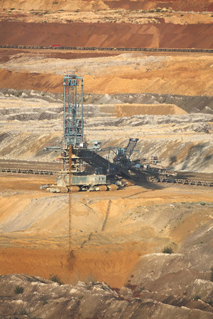 Open pit mining of coal