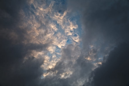 Clouds in the sky