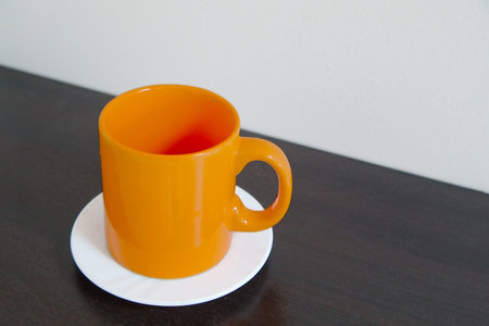 Empty tea mug