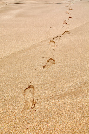 Footsteps in Sand