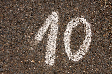 Number Six Signの写真素材