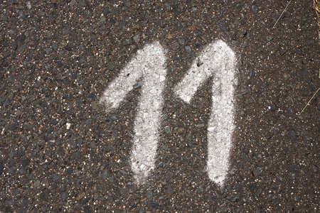 Number Six Signの写真素材