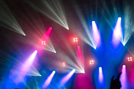 Colorful Concert Lightingの写真素材