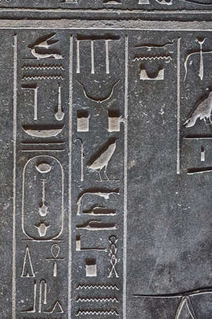Ancient Hieroglyphic Scriptの写真素材