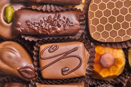 Chocolate candies box
