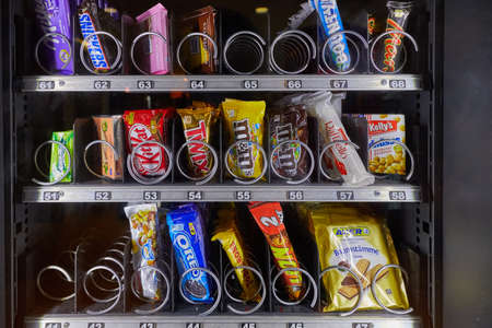 Snacks Vending Machineのeditorial素材