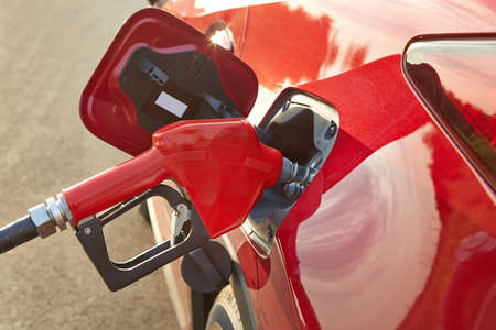 Fuel Nozzle Fillingの写真素材