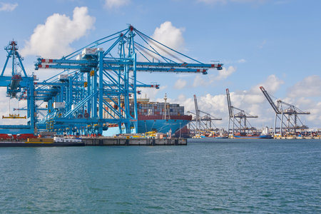 Huge Container Ship