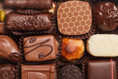 Chocolate candies box