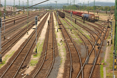 Railway Station Tracks