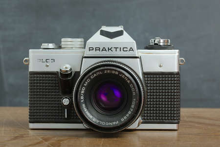 Vintage Praktica Cameraのeditorial素材