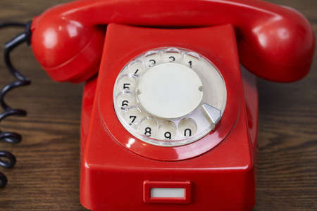Classic dial phoneの写真素材