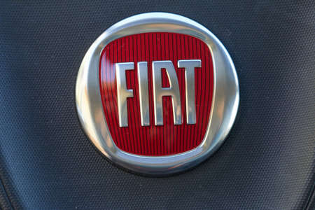Fiat car logoのeditorial素材