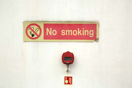 No Smoking Singの写真素材