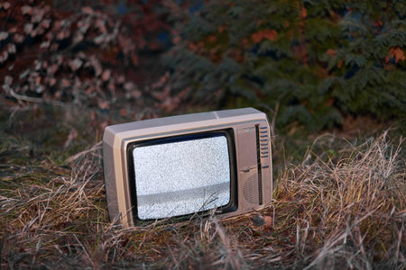 TV no signal in grass