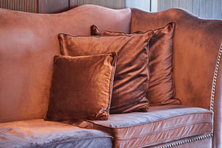 Luxurious vintage sofaの写真素材