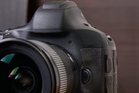 DSLR camera detail