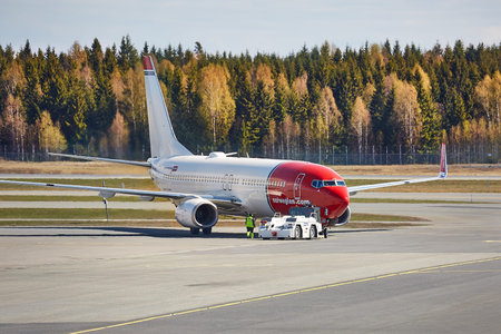 Plane at the airport