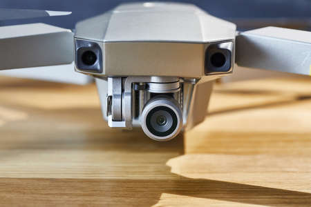 Drone camera closeupの写真素材