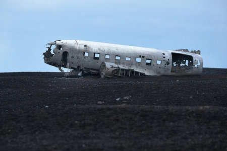 Plane wreck in Iceland