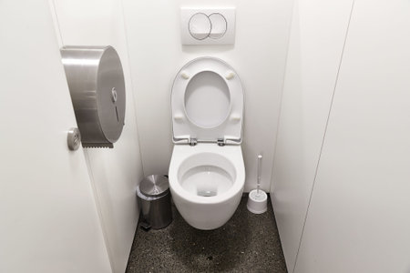 Toilet seat open