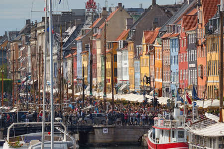 Nyhavn, Copenhagen travelのeditorial素材