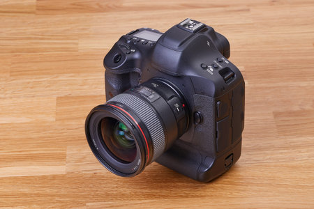DSLR camera detail