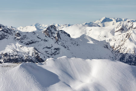 Mountains in the Alps