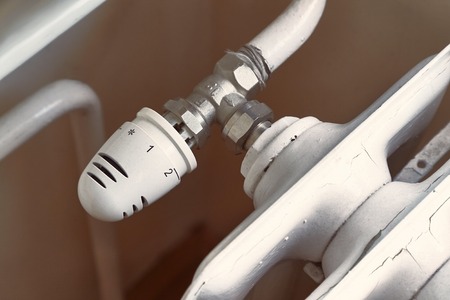 Radiator heating detailの写真素材