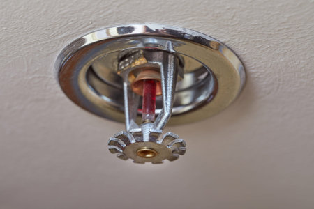 Fire Safety Sprinklerの写真素材